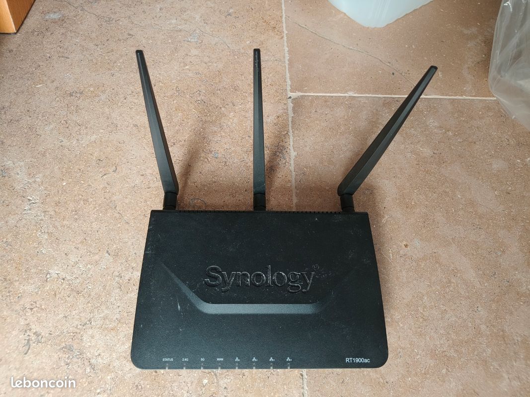 Routeur Synology RT1900ac – 1900 Mbps, Ethernet Et USB, Occasion