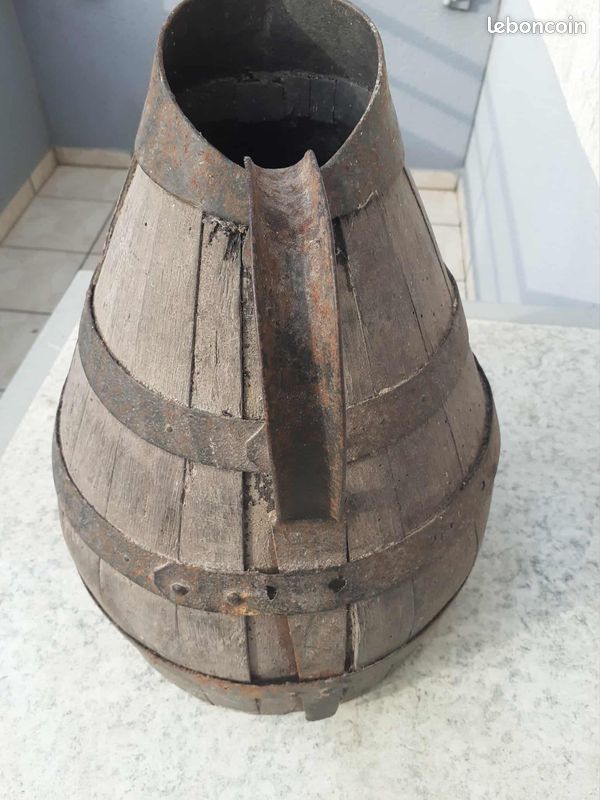 Cruche Broc a cidre ancien grand modèle (image 3)