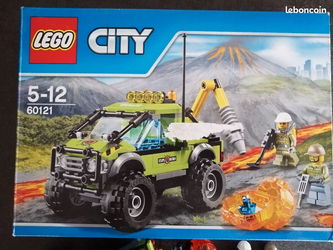 Lego 60121 Le camion d'exploration du volcan (image 1)