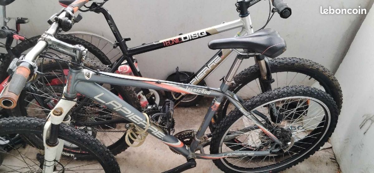 Bonjour je vends mon vtt lapierre en bon état en tout il y a deux vélos la pierre (image 2)