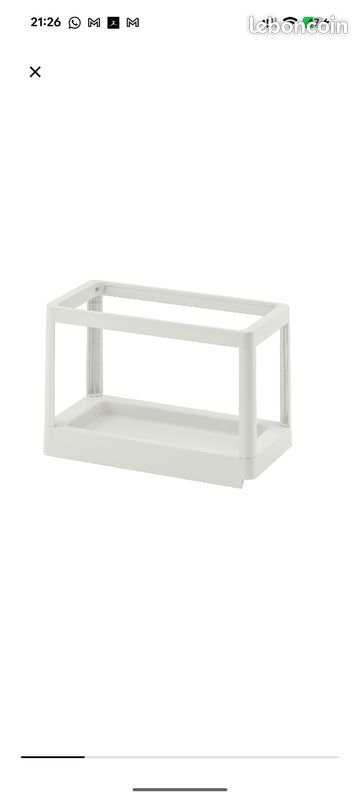 Structure coulissante IKEA tris déchets (image 1)