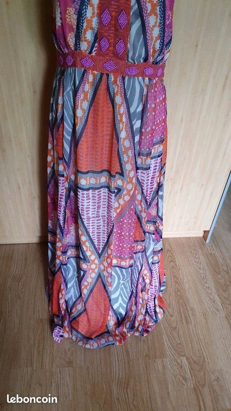 Longue robe été à motifs (image 3)