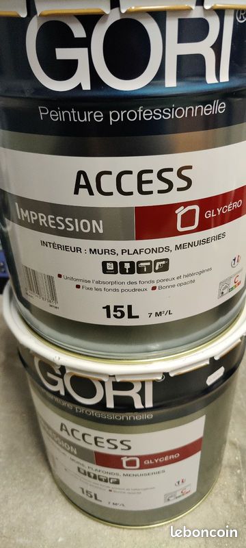 Peinture Gori impression Access murs et plafond 15L (image 2)