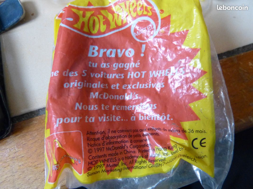 Hot wheels macdonald 1993 dépaneuse coe (image 2)