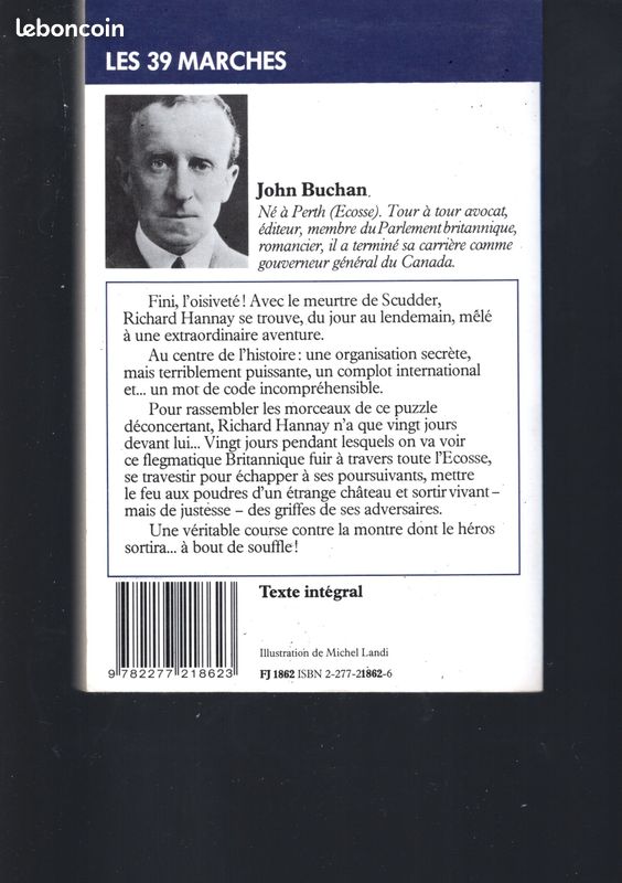 Polars auteurs John Buchan Les 39 marches (image 2)