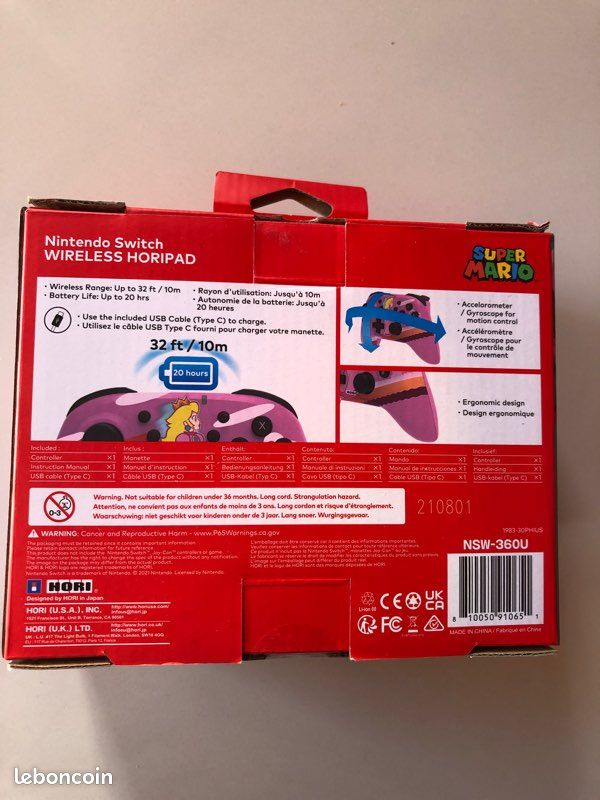 Manette pro Nintendo switch (image 2)