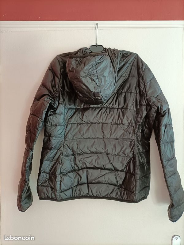 Blouson imperméable noir (image 4)