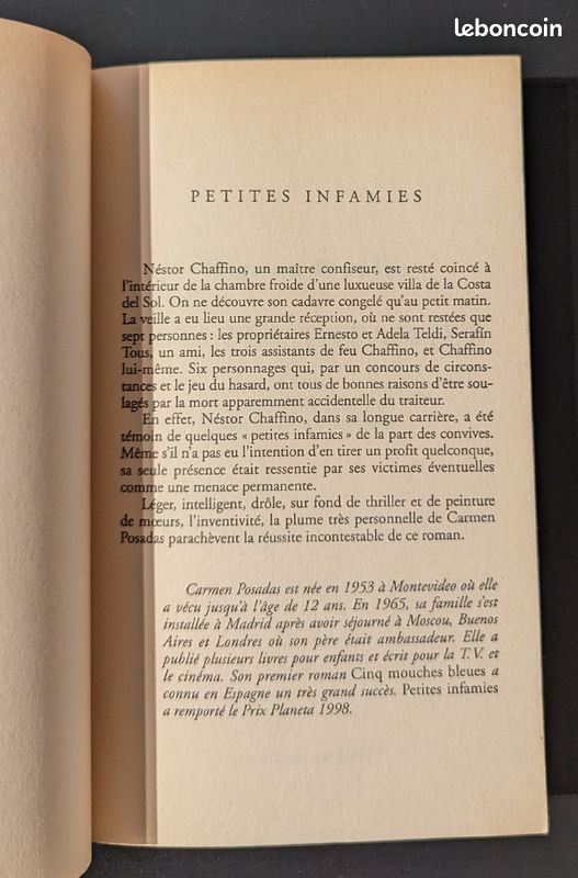 Petites infamies -; Carmen Posadas (image 5)