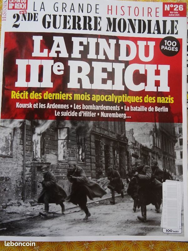 5 revues "la grande histoire de la 2ème guerre mondiale (image 5)