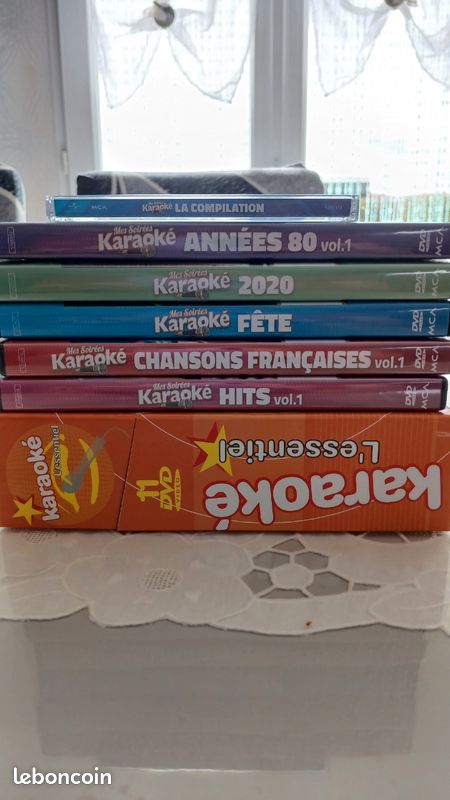 Vends Lot DVD Karaoke (image 1)
