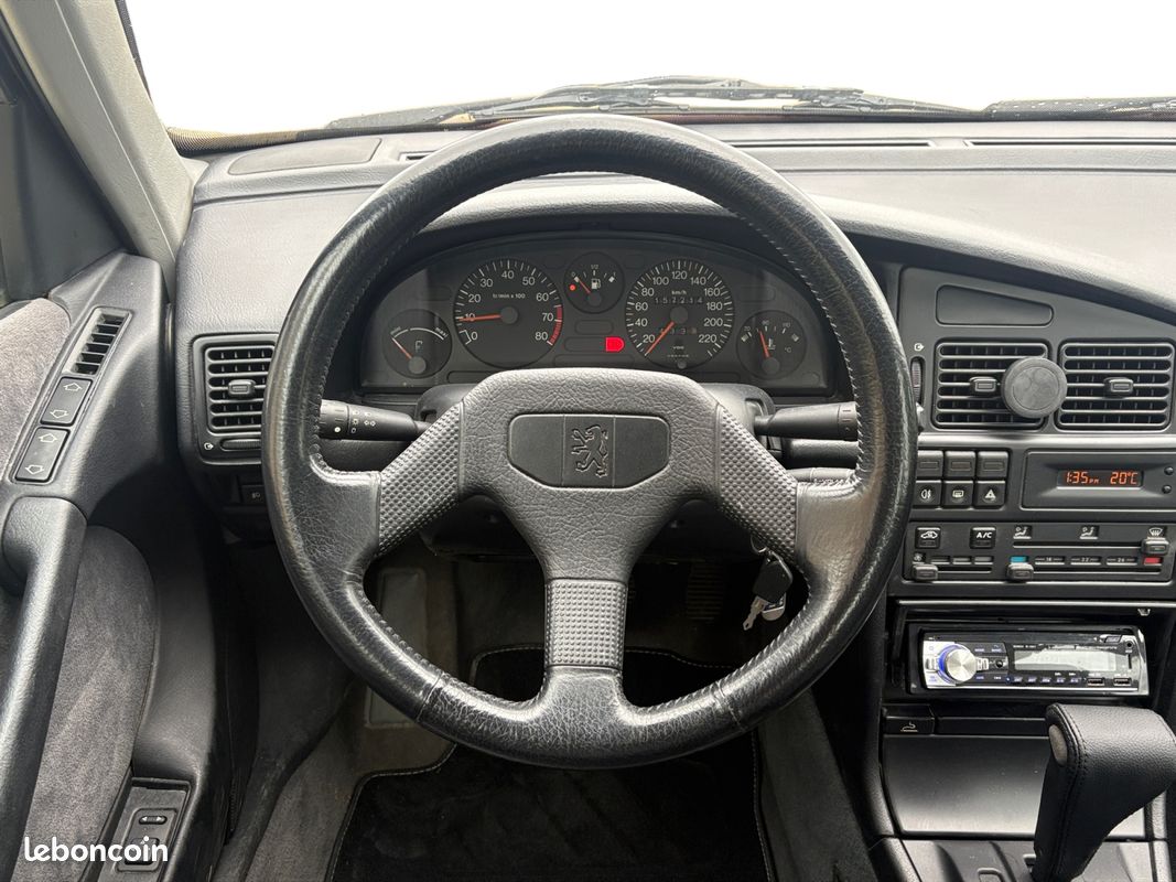 PEUGEOT 405 II SRI SIGNATUR AUTOMATIQUE CUIR CHAUFFANTS 123Ch Garantie 12 mois (image 13)
