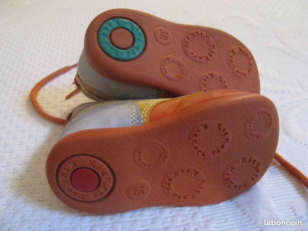 Chaussures KICKERS Babystart P.18 com neuves- JJ34 (image 5)