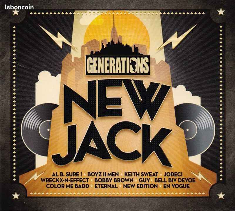 Generations new-jack (cd) (image 1)