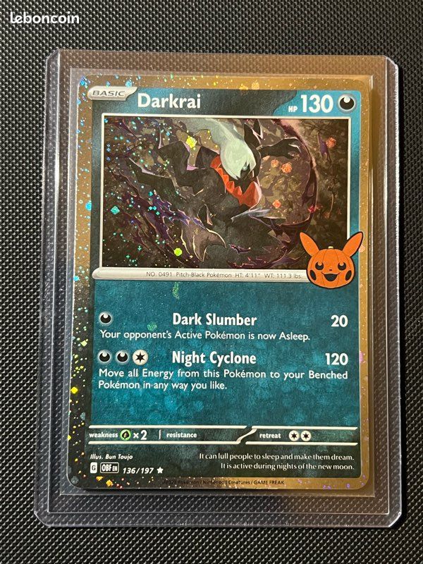 darkrai pokemon card holographic halloween Amazon.com: Ultra Pro Graded Card Case main image 0
