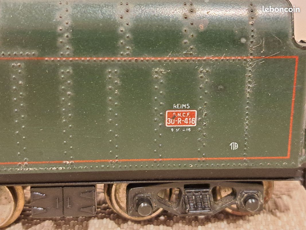 Locomotive à Vapeur Jouef 141 R Dépôt De Reims - Echelle HO - Sans Tender (lire Annonce)