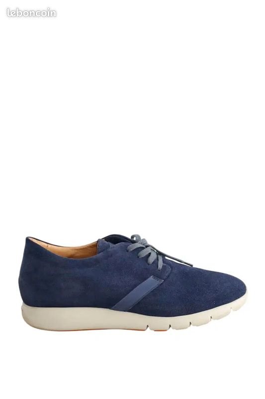 Baskets bleues - Santoni (image 1)