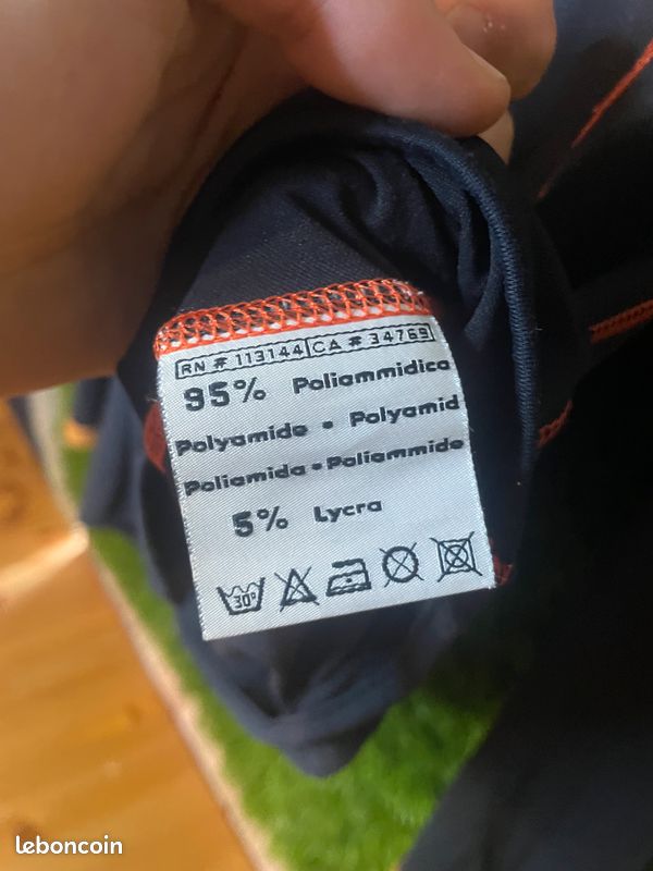Maillot Kappa Valence Extérieur 2009/2010 #17 Joaquin - Taille M Adulte
