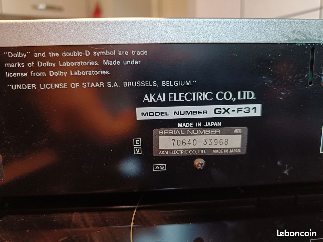 Radio Cassette Vintage Panasonic RX-F32LS - Ambiance Stereo - Années 80 (image 12)