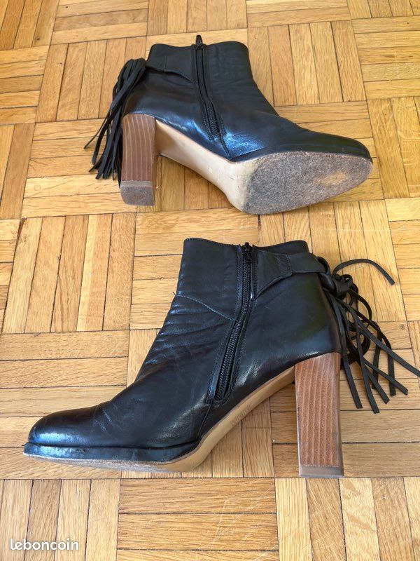 Bottines noires Triver Flight 38 (image 6)