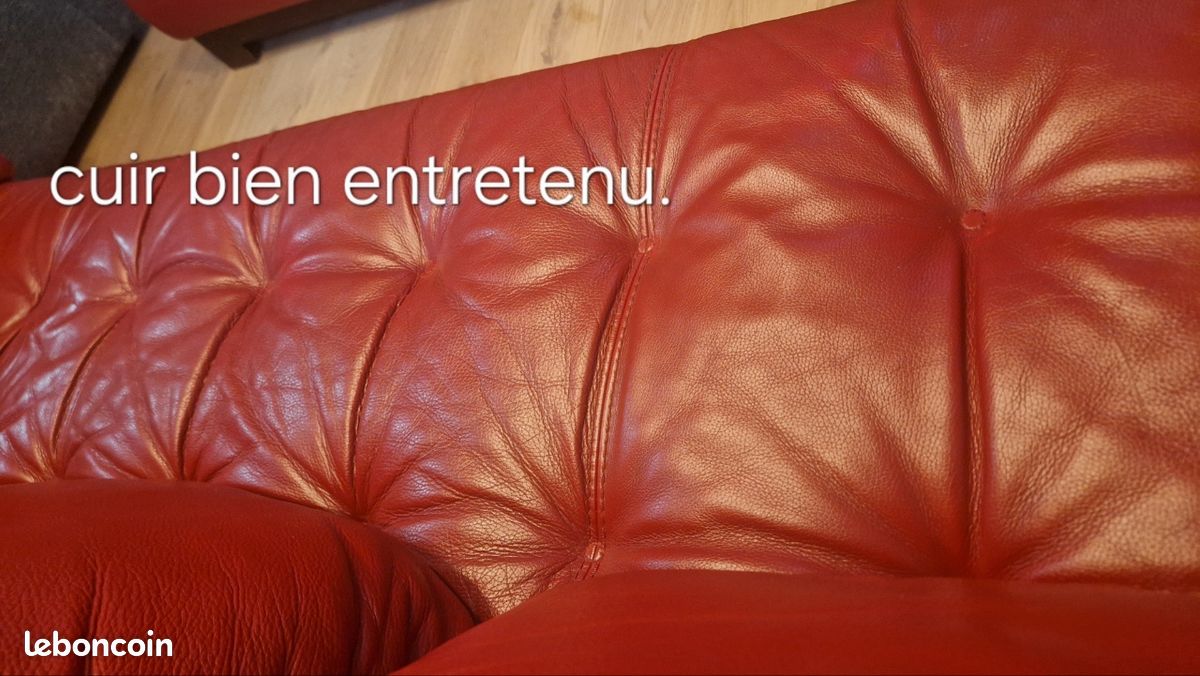 Canapé cuir Roche Bobois (image 5)