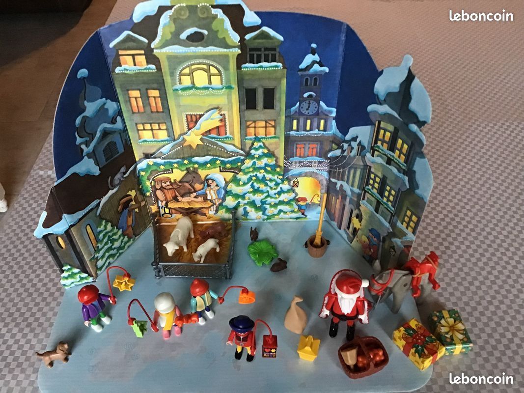 Playmobil 3993 - Interieur du Calendrier de L'avent 2001 sans boite