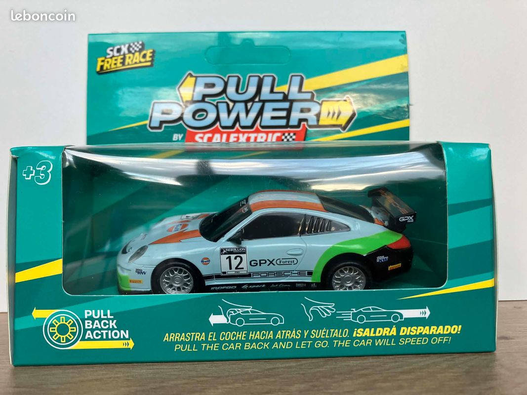 Porsche 911 Scalextric – Voiture De Slot Racing – Neuve