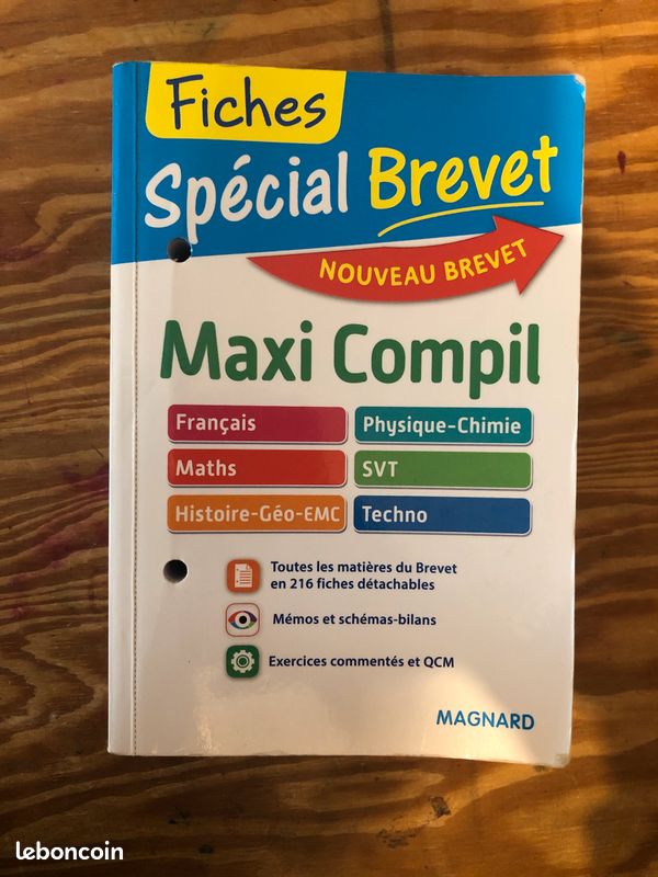 Maxi compril fiches brevet (image 1)
