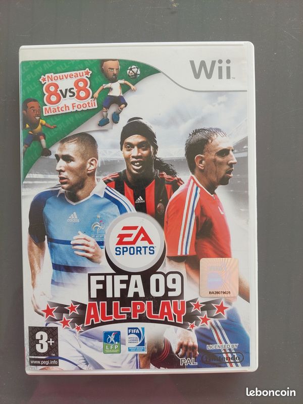 Jeu de Wii : Fifa 09 (image 1)