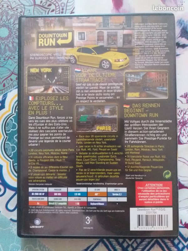 Downtown run - jeu pc - Jeux vidéo
