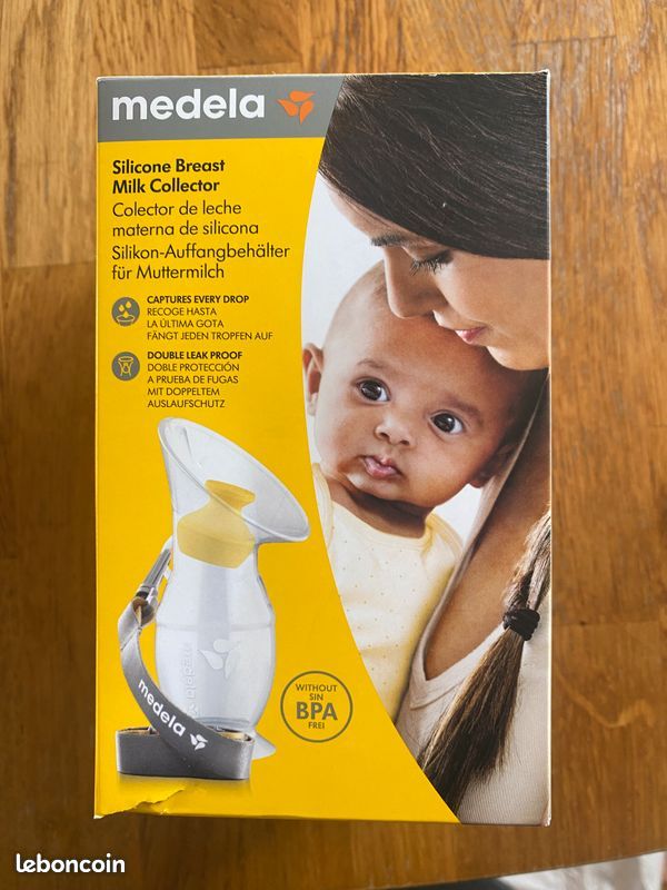 Allaitement : tire lait manuel MEDELA et recueil lait MEDELA (image 1)