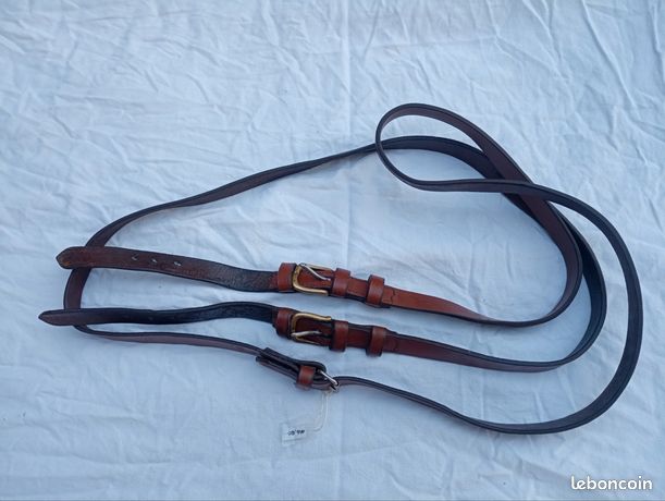 Rênes en cuir souple Kavalkade | La sellerie de Maé