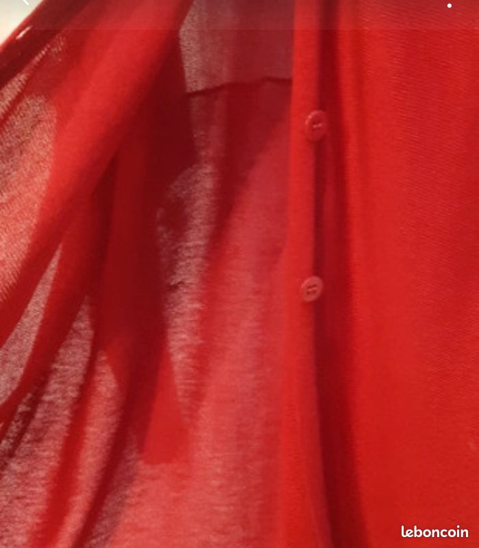 Gilet rouge Mango (image 3)