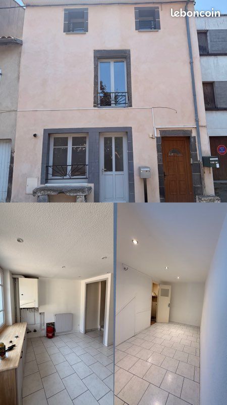 Maison 3 pièces 90 m² · à Mozac · 90 m² · 650 €