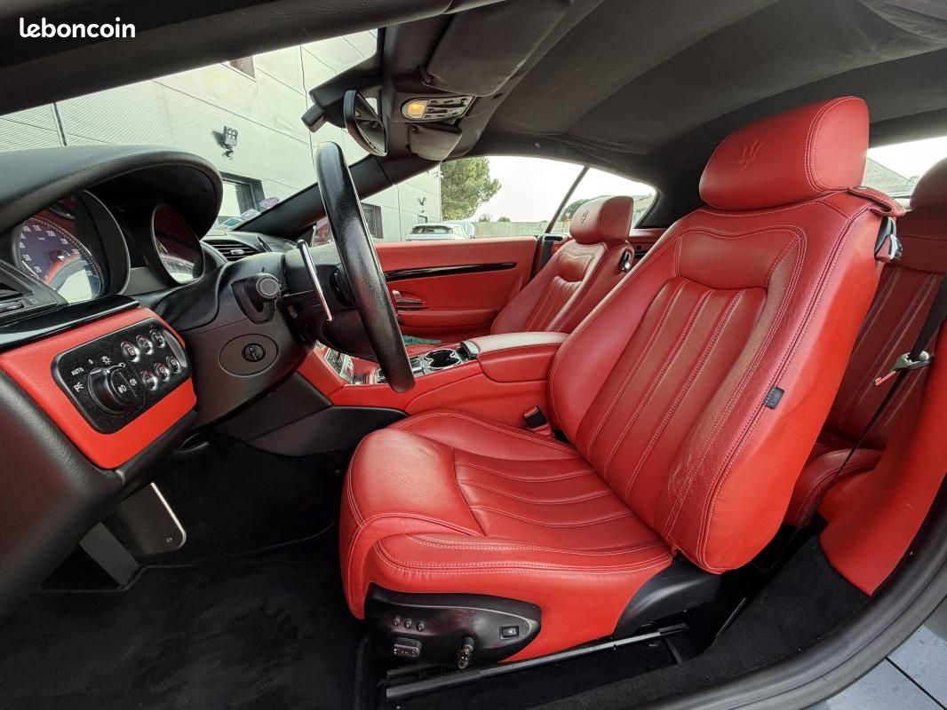 Maserati Grancabrio V8 4.7 440 CH BOITE ZF / FRANCAISE 3IEME MAIN REVISION POUR LA VENTE (image 8)