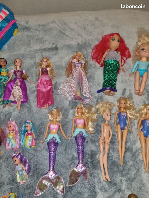 Ensemble de 28 pièces de tente de camping pour poupée compatible avec Barbie, accessoires de poupées de 29,8 cm avec 1 tente de poupée, 1 sac de