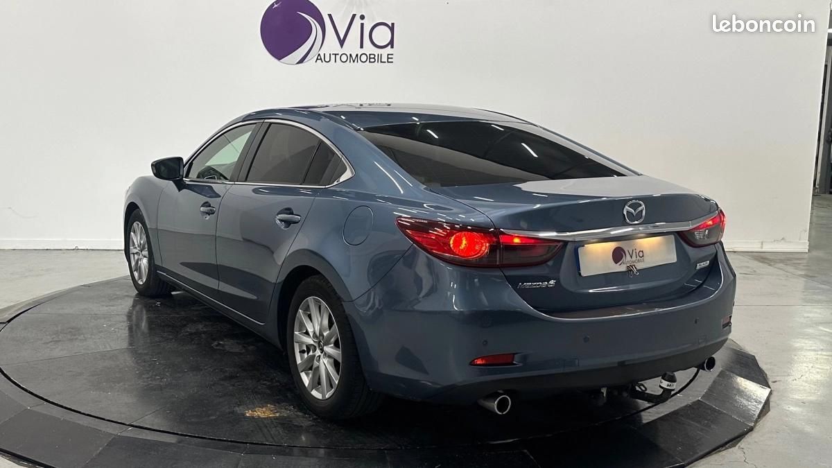 Mazda 6 2.2 SkyActiv-D 150cv BVA / MOTEUR A CHAINE SUIVI EXCLUSIF MAZDA A JOUR / OR FR (image 8)