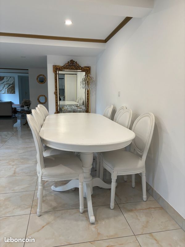 Table salon chaises (image 2)