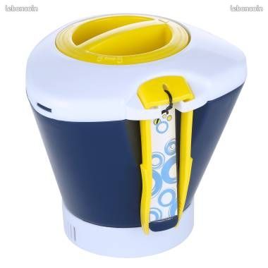 Piscine -DIFFUSEUR AVEC PINCE POUR GALET DE CHLORE - SÉRIE PRO (image 1)
