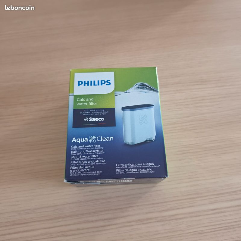 Filtre à eau Philips SAECO Aqua Clean CA6903/10 pour espresso machine à café (image 9)