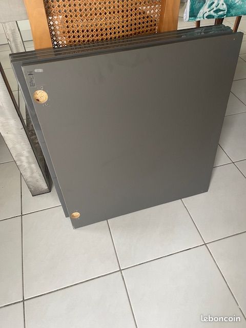 4 portes ikea gris laque besta tofta (image 2)