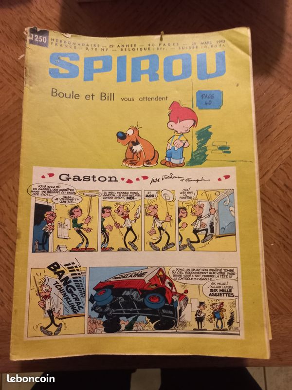 Magazines Spirou 1962, 34 numéros (image 4)
