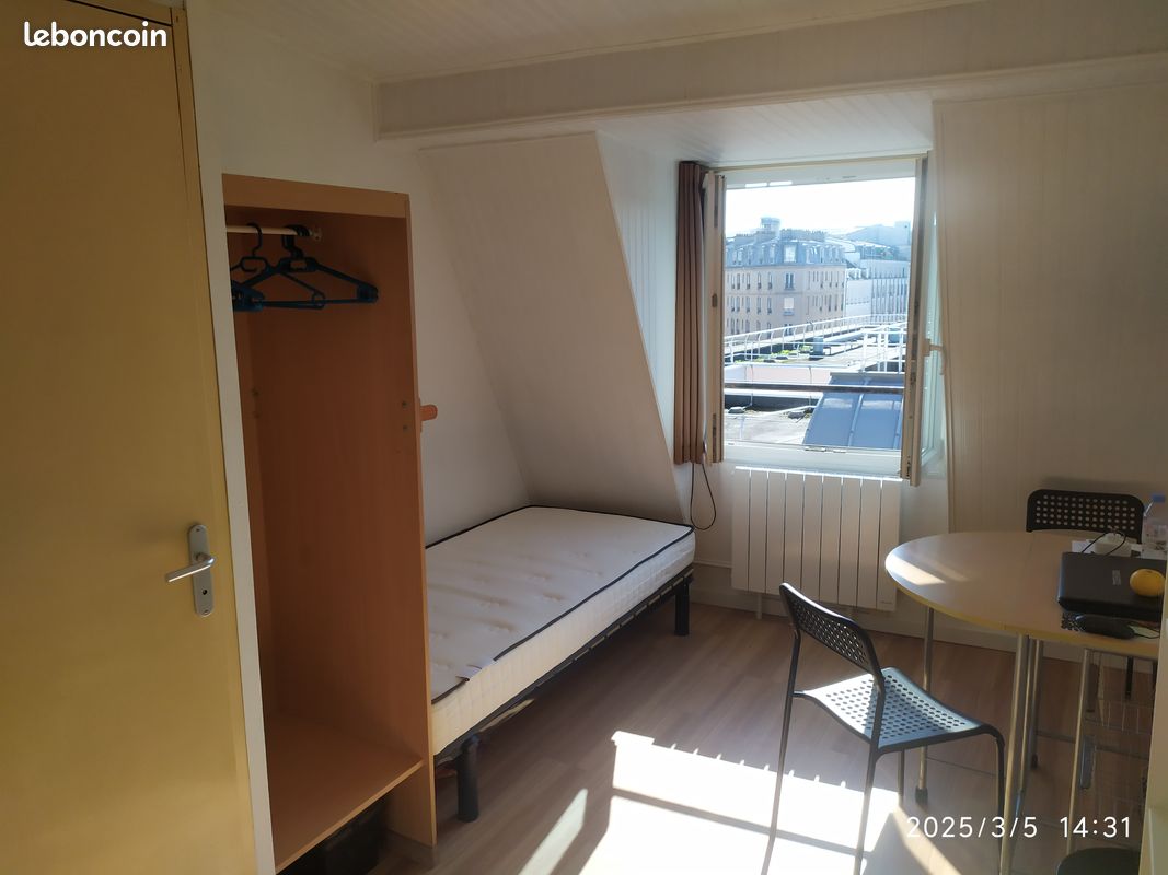 Appartement 1 pièce 13 m² · à Paris · 13 m² · 590 €/mois