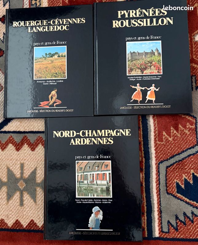 COLLECTION EN 8 Volumes Larousse Pays Et Gens De France EUR 30,00 - FR