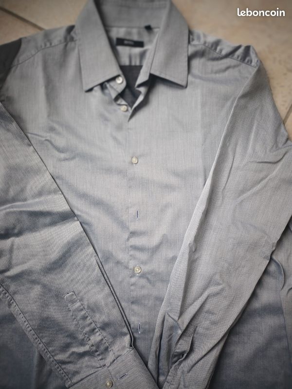Chemise Hugo Boss Homme Taille M - Occasion En Parfait état - Multicolore