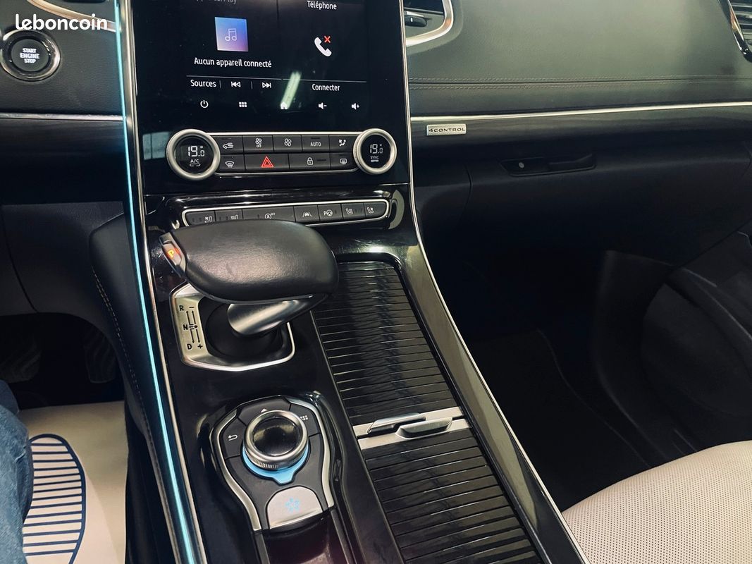 RENAULT Espace V DCI 190 EDC INITIAL PARIS 4 CONTROL EDC 7 PLACES CARPLAY / CUIR CHAUFFANT MASSANT (image 27)