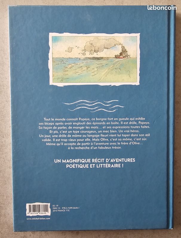 BD Popeye un Homme à la mer (image 2)