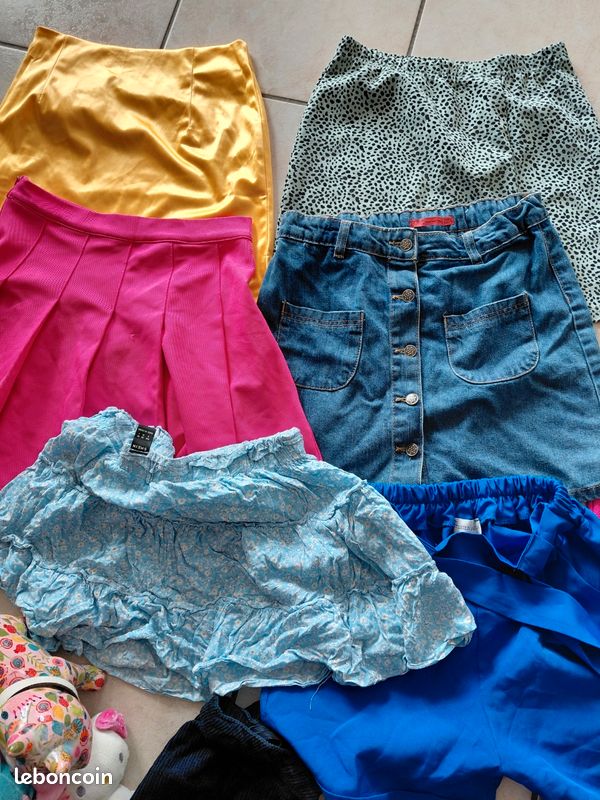 Jupe bleu marine fille | La Redoute