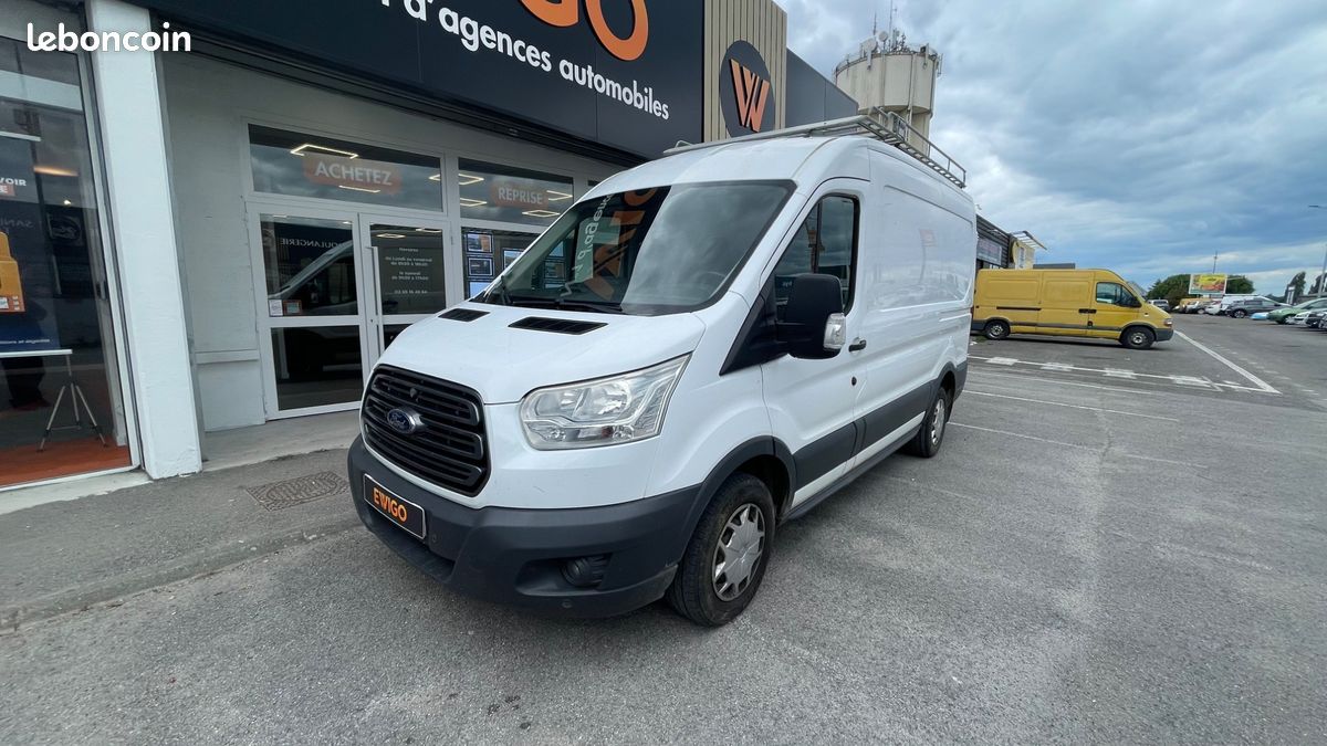 Ford transit vu fourgon 2t t290 2.0 tdci 130 l2h2 ambiente - prix ht 12 075 eur - tva recuperable (image 8)