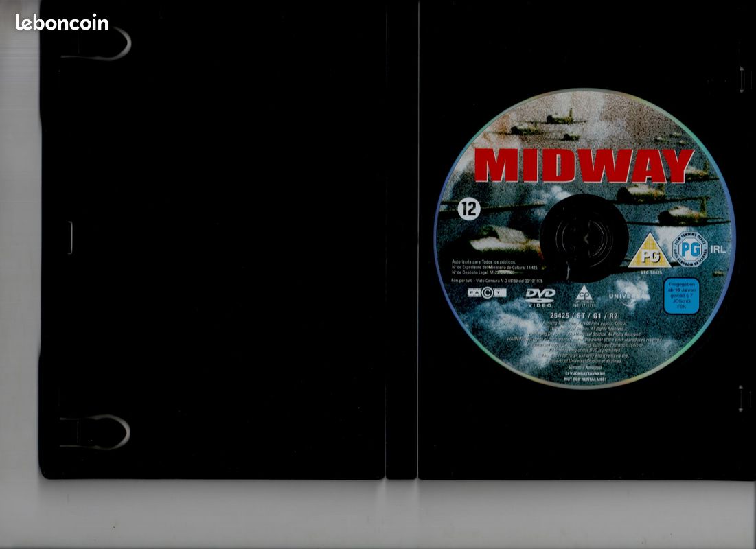 Guerre - La Bataille de Midway 1976 Charlton Heston Neuf (image 2)