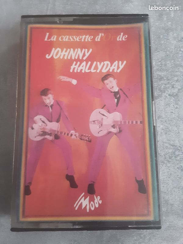Lot 6 k7 audio, Johnny Hallyday dont La Peur (image 7)